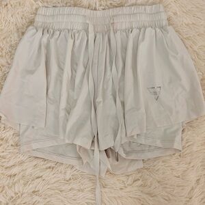 White Flowy Butterfly Skirt - XS